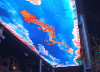 A maior tela de LED do mundo