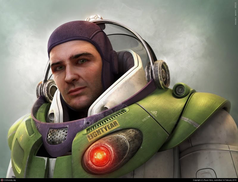 Buzz Lightyear realista