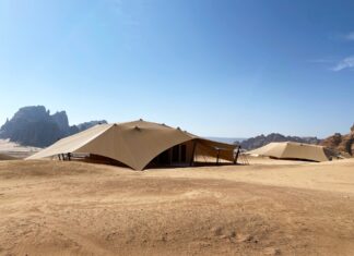 Esse interessante resort na Arabia Saudita te faz se sentir em outro planeta