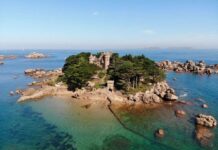 Melhor que um castelo e que uma ilha? Um castelo na ilha