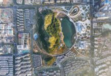 Projeto super legal de um parque na China