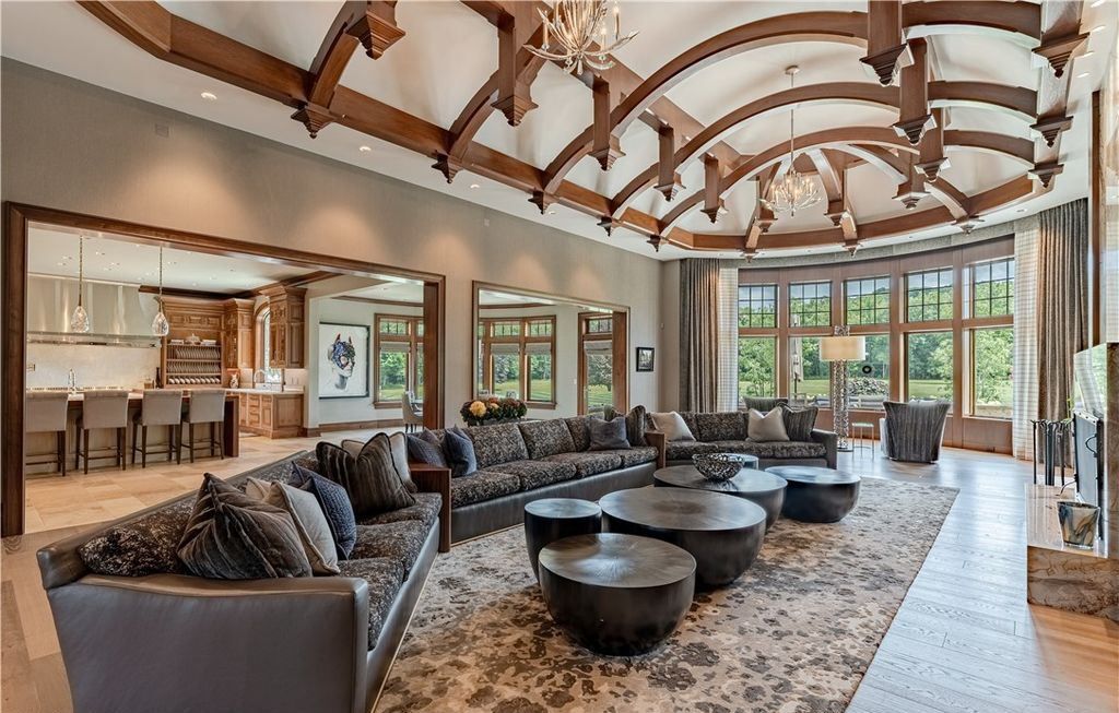 Masterpiece Estate in Ohio with Unique Amenities and Impeccable Craftsmanship Listed for 19995000 8 | Arquitetura | Arquitetura