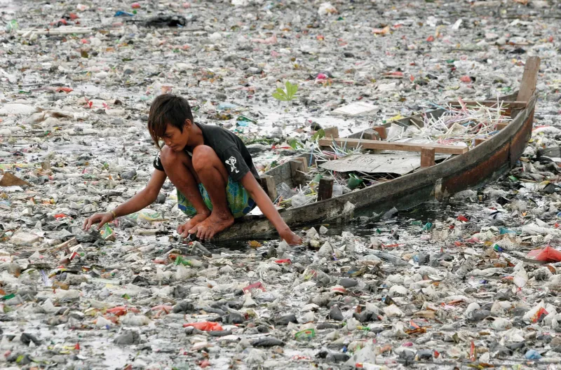 poluicao rio citarum | Animais | curiosidades, plastico, poluição