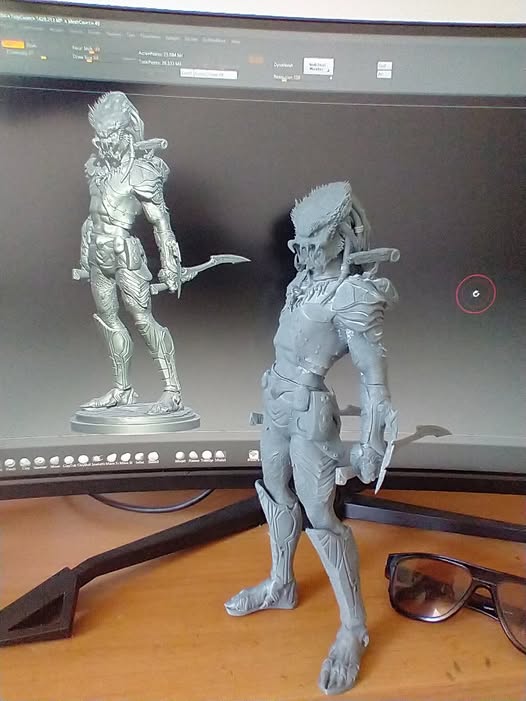 571231672 25332937472992054 982713511005107925 n | Arte | Arte, bonecos, escultura, miniaturas, predador