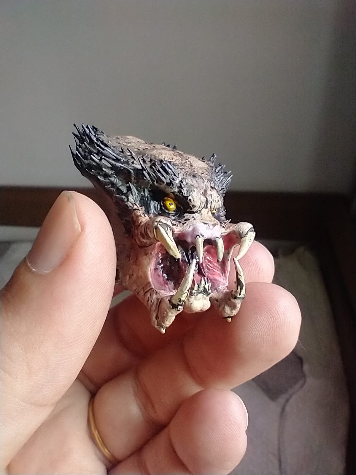 Imagem do WhatsApp de 2025 10 30 as 09.40.39 ad07101f | Arte | Arte, bonecos, escultura, miniaturas, predador