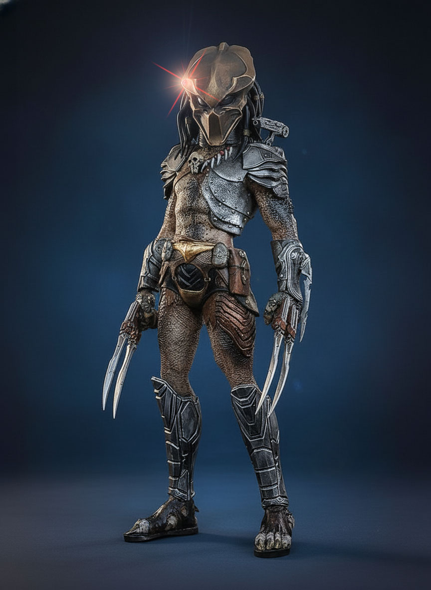 Generated Image October 30 2025 8 43AM | Arte | Arte, bonecos, escultura, miniaturas, predador