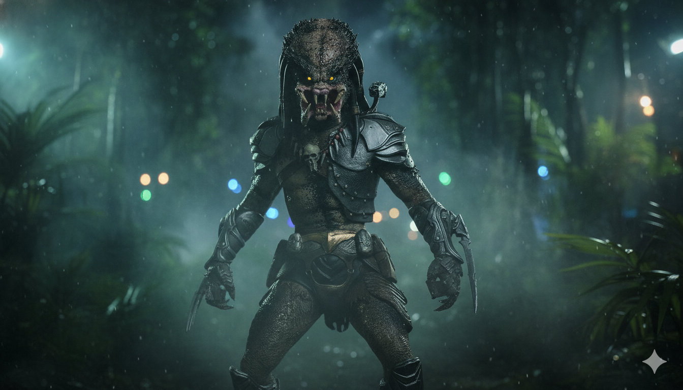 Generated Image October 30 2025 8 50AM | Arte | Arte, bonecos, escultura, miniaturas, predador